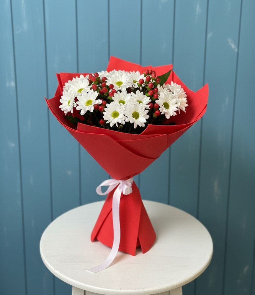 Букет цветов из: Хризантемы в Арти