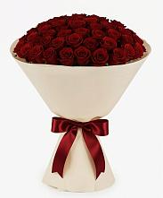Букет 101 Бордовая роза Блэк Бакарра #REPLACE_PRED# Арти