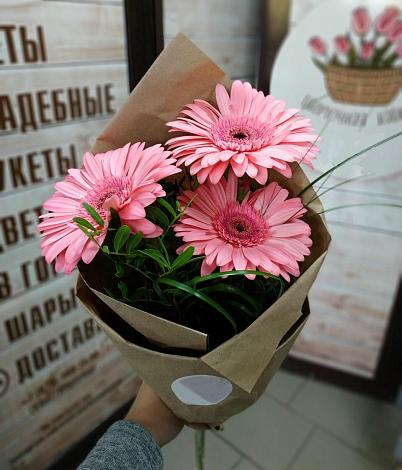 Букет цветов из: Герберы в Арти
