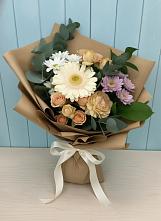 Букет цветов из:  Герберы и Хризантемы в Арти