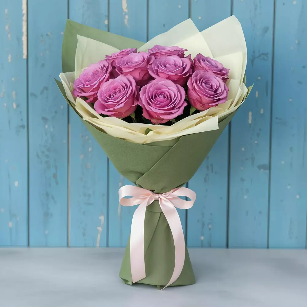 Букет Розы Фёрст Леди в Арти