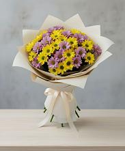 Букет цветов из:  Хризантемы в Арти